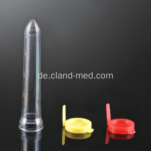 Urin Sediment Tube mit Snap Cap